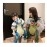 New Fashion parent-child Creative 3D Dinosaur Backpack Cute Animal Cartoon Plush Backpack Dinosaurs Bag for Children Kids Gifts